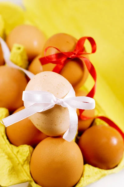 Ovos e páscoa — Fotografia de Stock