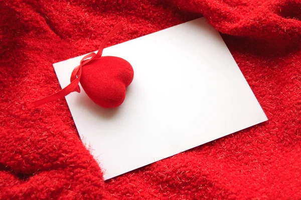 Kartka z życzeniami miłości — Zdjęcie stockowe