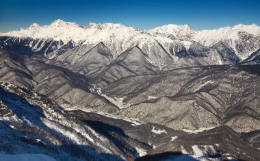 Red glade, Sochi clipart