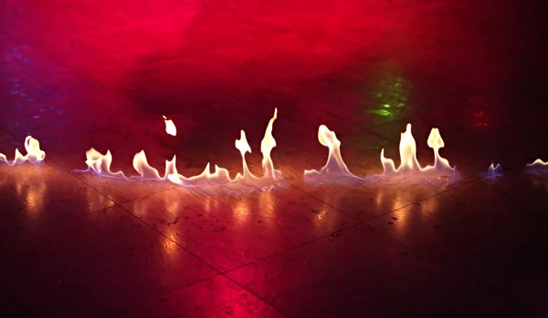Burning flame — Stock Photo, Image