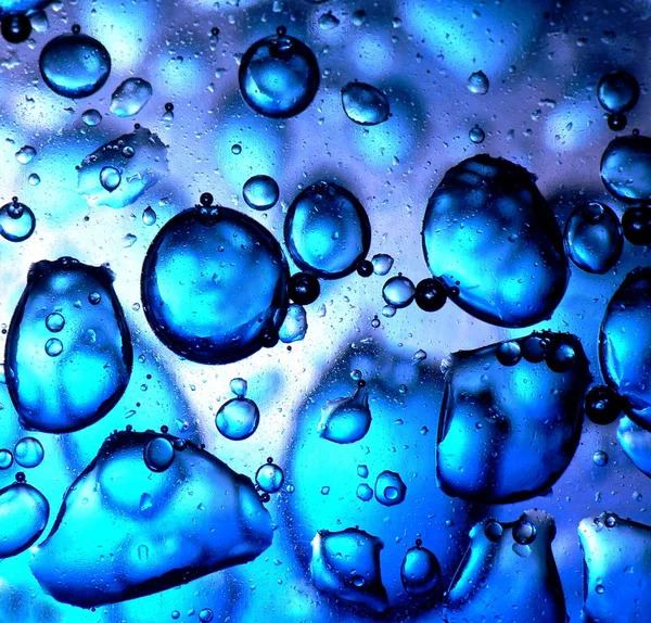 Blaue Blasen — Stockfoto