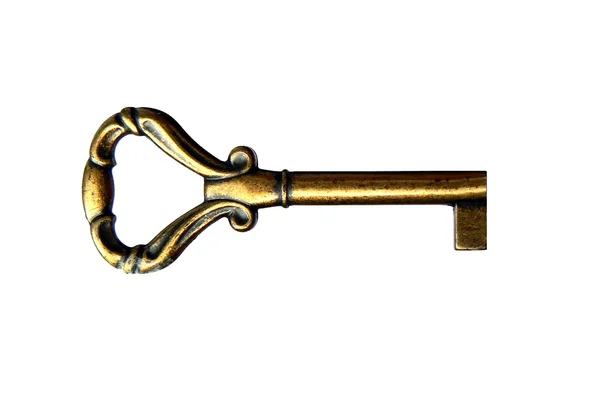 Gold key — Stock Photo, Image