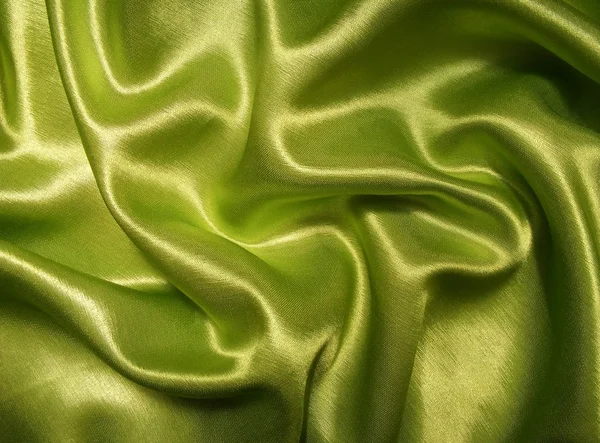 Groene textiel — Stockfoto