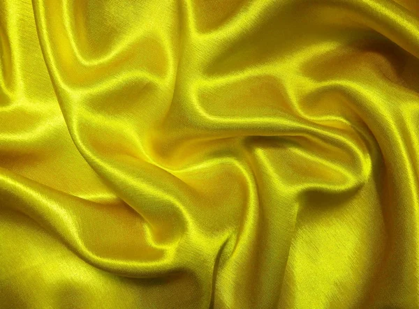 Gul textil — Stockfoto