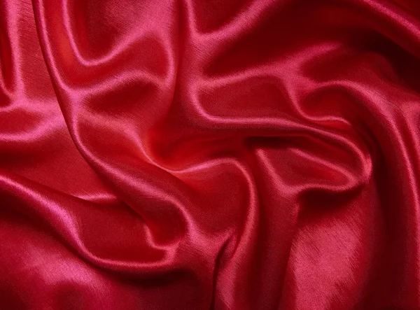 Červená textilní — Stock fotografie