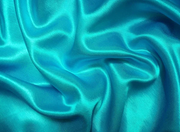 Blue textile as background — Stock Photo, Image