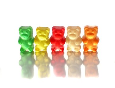 Gummy bears clipart