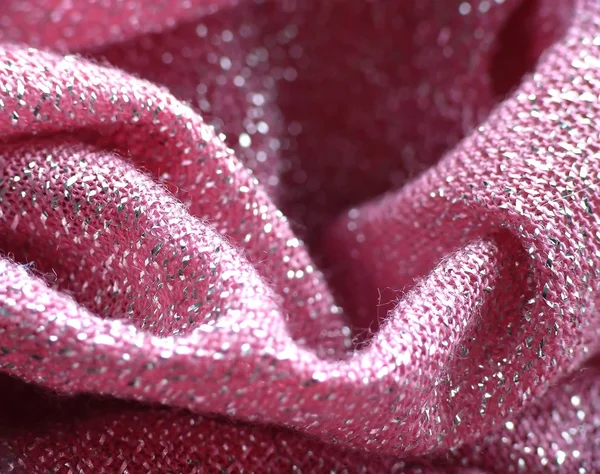 Roze textiel — Stockfoto