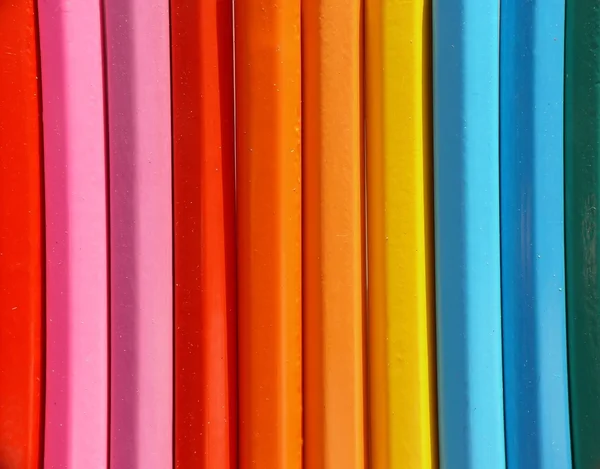 다채로운 크레용 — 스톡 사진