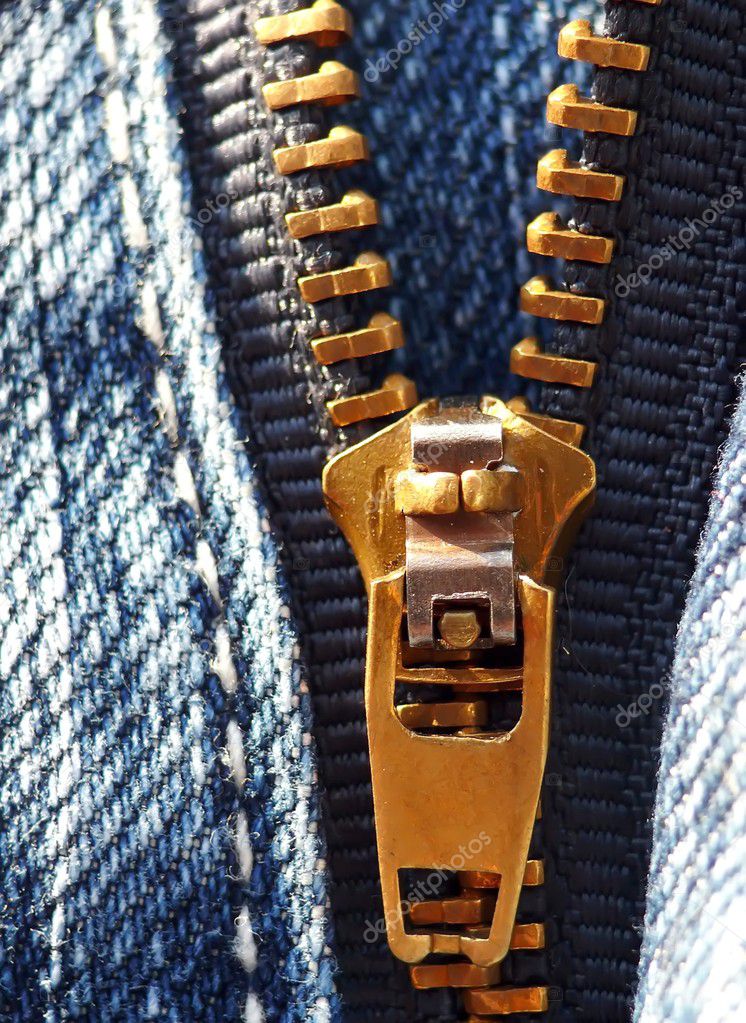 Jeans zipper — Stock Photo © TesAnka #1987268