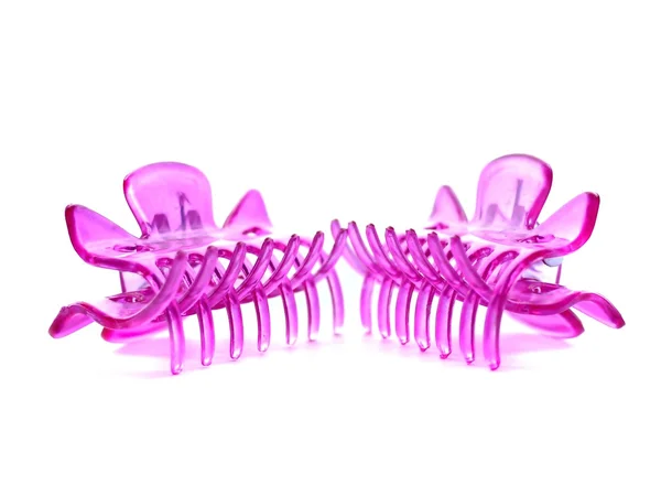 Alfinetes de cabelo rosa — Fotografia de Stock