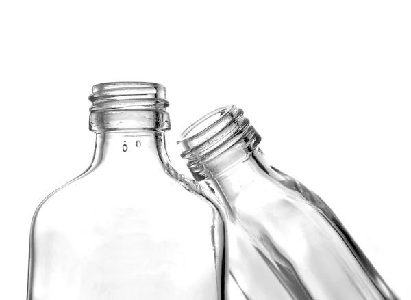 Deux bouteilles en verre — Photo