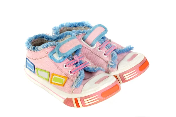 Dětské sportovní boty — Stock fotografie