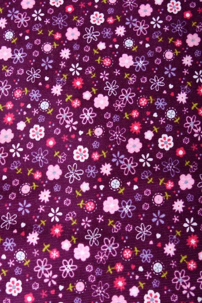 Textura de tecido de veludo floral Fotografias De Stock Royalty-Free