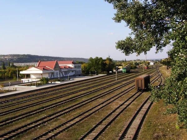 Rîbniţa - város a Dnyeszter — Stock Fotó
