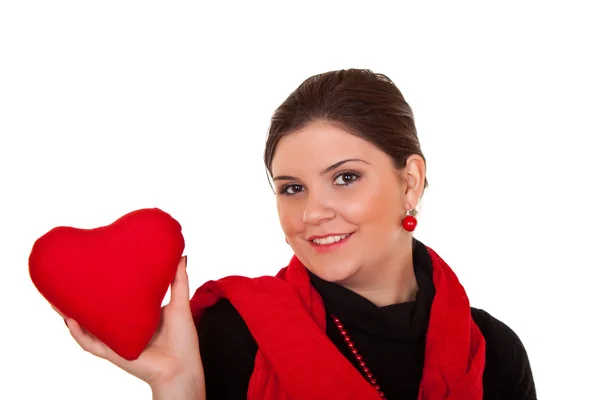 Giving a heart — Stock Photo, Image