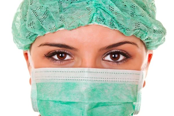 Close-up de médico feminino — Fotografia de Stock