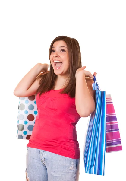 Satisfied shopper — Stock Photo, Image