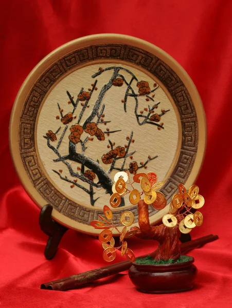 para ağacını ve plaka