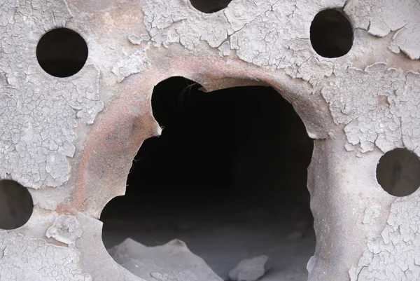 stock image Rusty hole