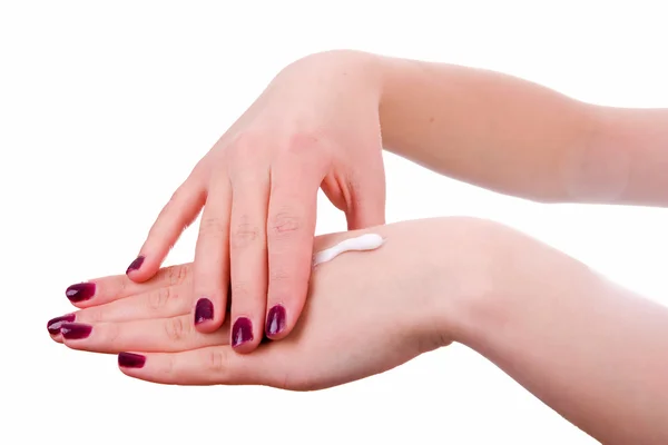Pielęgnacja dłoni — Zdjęcie stockowe