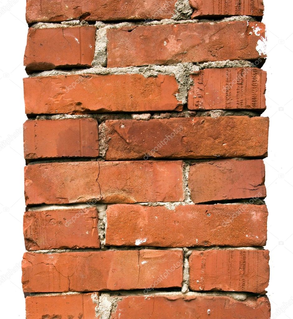 Pillar of brick