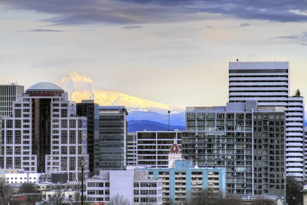 Skyline der Innenstadt von Portland — Stockfoto