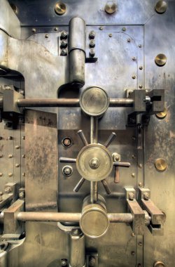 Old Bank Vault clipart