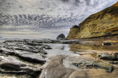 Cape kiwanda ve haystack rock