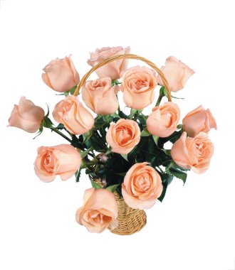 Bir buket güzel çiçek.