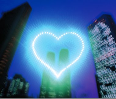 Light Beam heart clipart