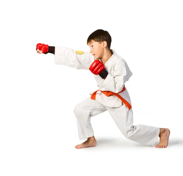 Aikido boy — Stock Photo, Image