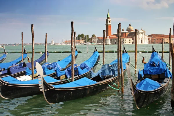 stock image Gondolas in Venice