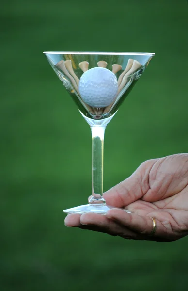 Golf martini 2 — Stock fotografie