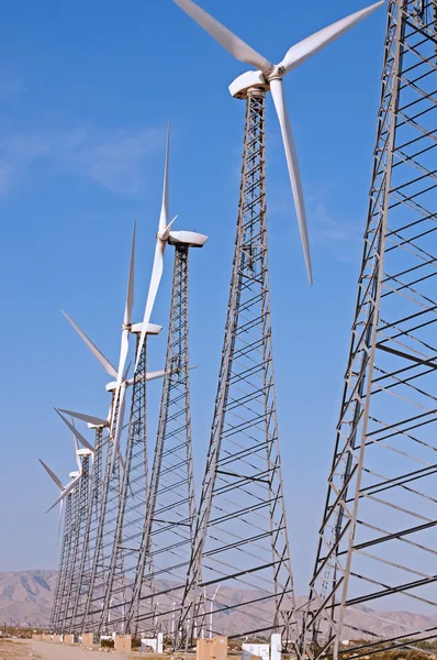Turbine row vertical — Stock Photo, Image