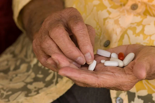 stock image Too many meds macro