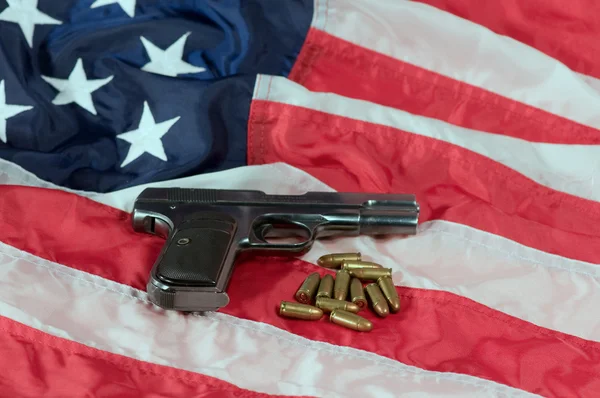 stock image American gun