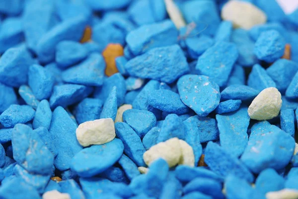 Närbild av blå stenar — Stockfoto