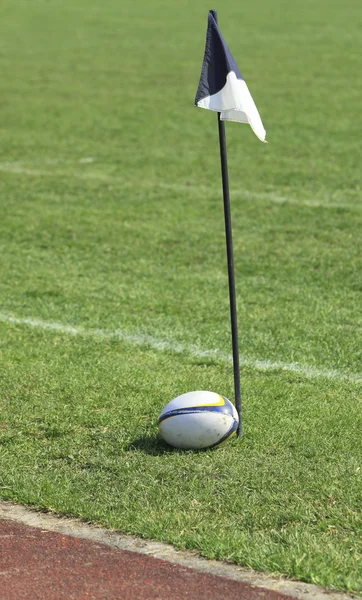 Bola de rugby — Fotografia de Stock