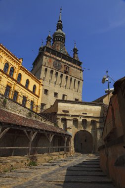 Clock Tower-Sighisoara,Romania clipart