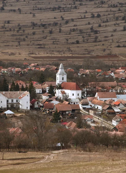 Румынская деревня Рамея — стоковое фото