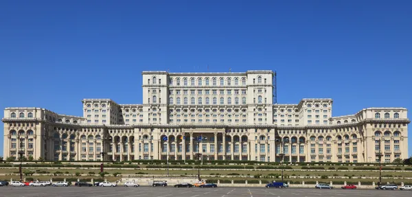 Дворец Парламента Бухареста — стоковое фото