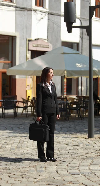 Businesswoman waiting — Stock Photo, Image