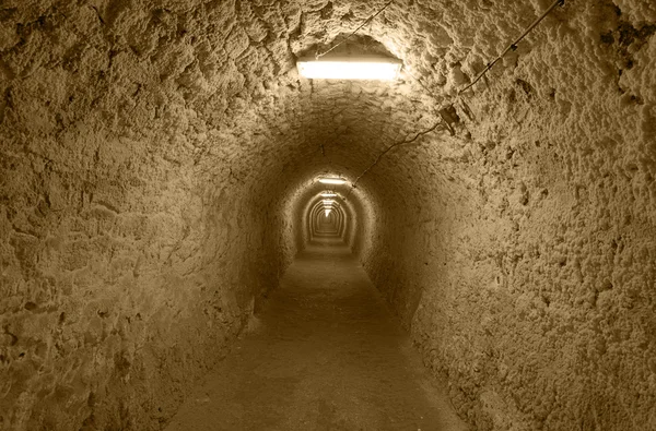 Υπόγειο τούνελ — Φωτογραφία Αρχείου