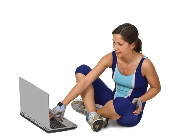 Fitness and technology — Stock Photo, Image