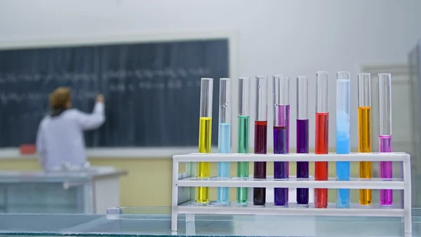 Chemistry classroom — Stock Photo, Image