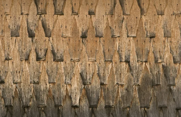 Telhas de madeira textura — Fotografia de Stock