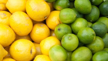 Lemons and limes clipart