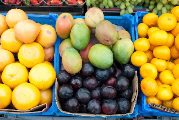 Naskládané ovoce — Stock fotografie