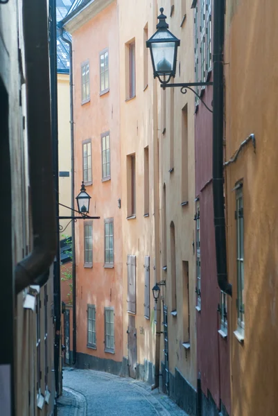 Stadsutsikt Stockholm Stockbild